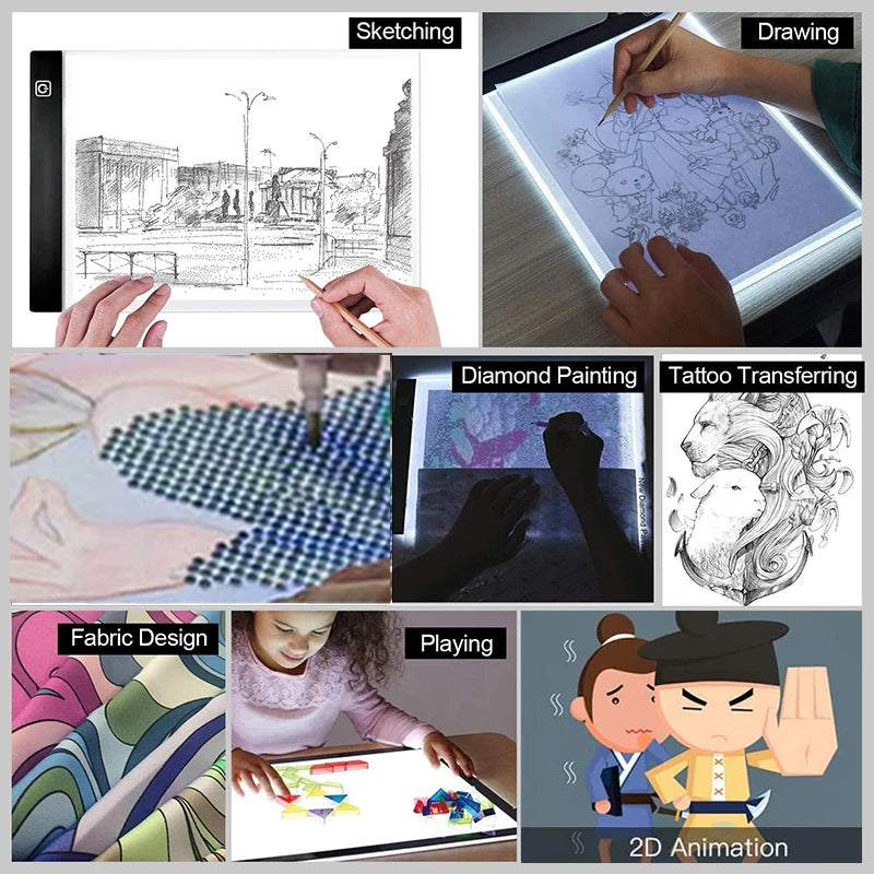 Dimmable Led Light Pad Drawing Board