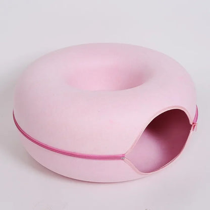 Donut Cat Bed Tunnel