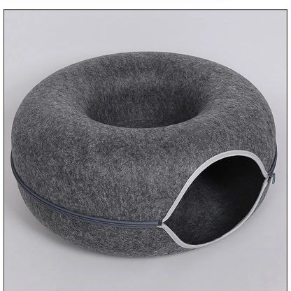 Donut Cat Bed Tunnel