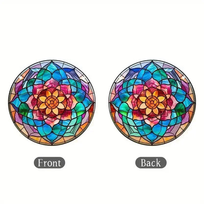 Christian Suncatcher Round Acrylic