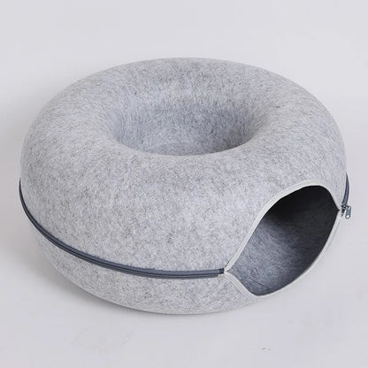 Donut Cat Bed Tunnel