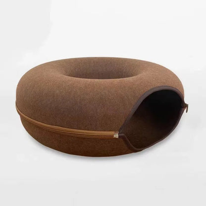Donut Cat Bed Tunnel